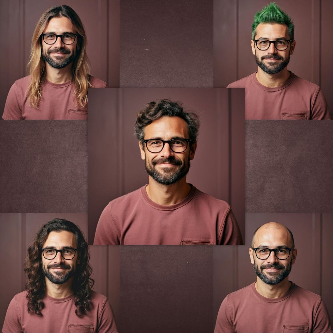 Custom Hairstyles and Clothing