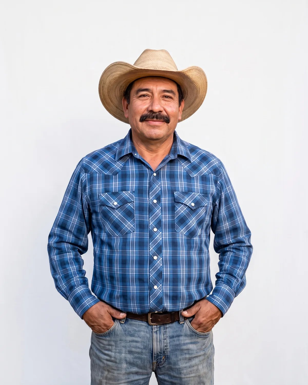 Guest in a cowboy hat at a corporate family day