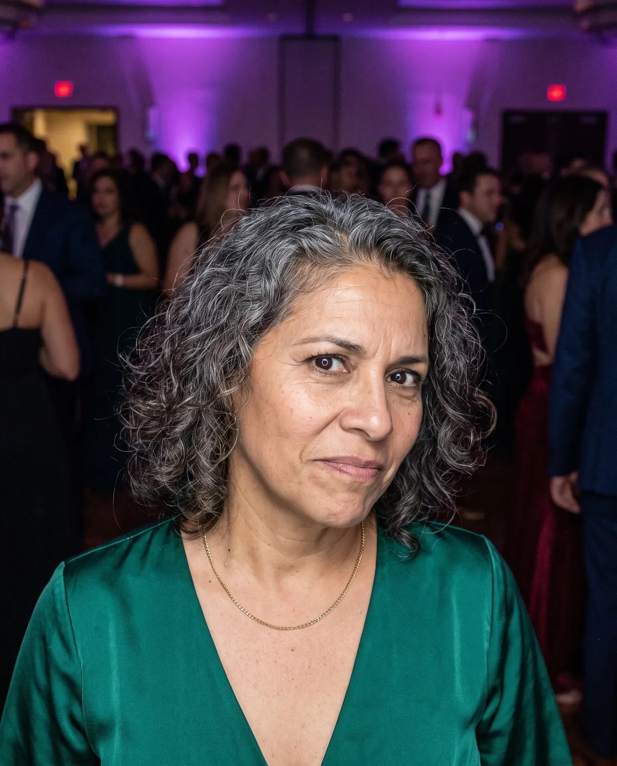 Guest at a nonprofit gala