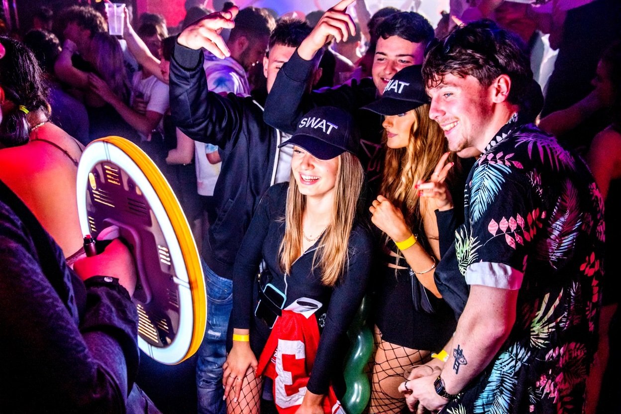 Roaming Photo Booth at Event