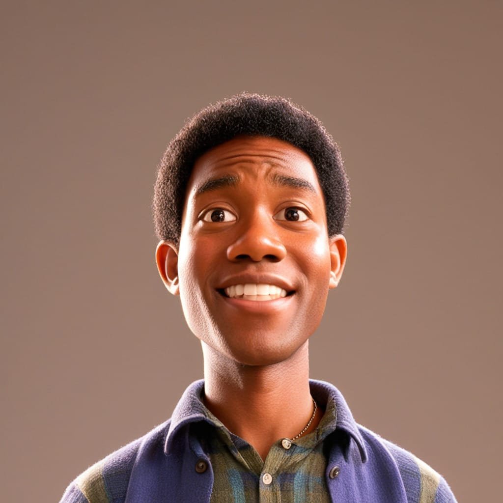 Guest turned into a 3D animated character