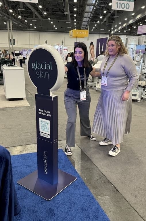 Selfie booth branding example